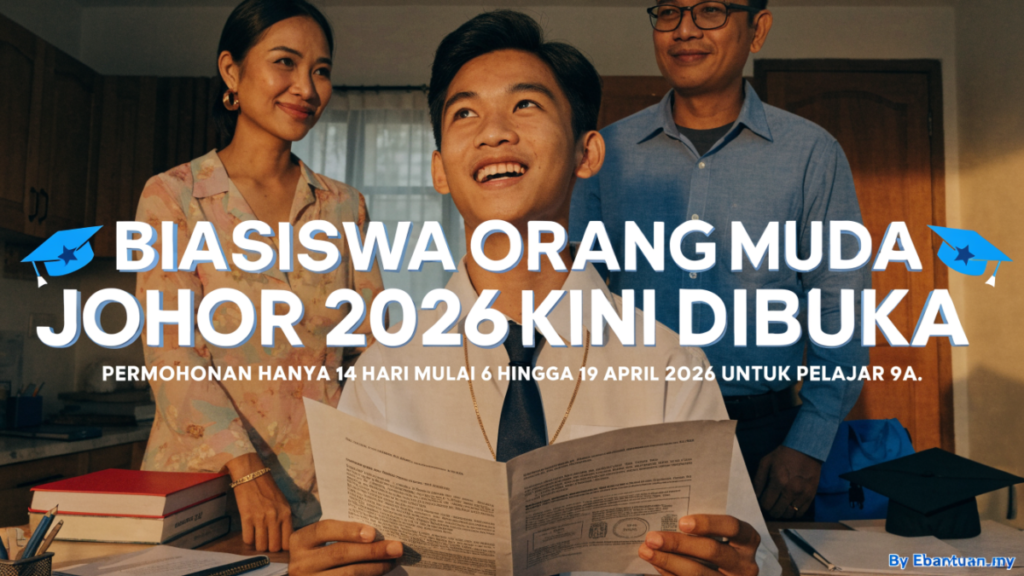 Biasiswa Orang Muda Johor 2026 Kini Dibuka