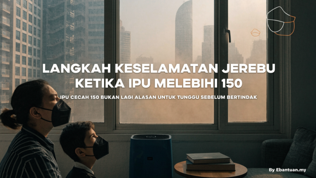 Langkah Keselamatan Jerebu Ketika IPU Melebihi 150