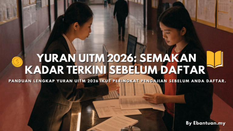 Yuran UiTM 2026: Semakan Kadar Terkini Sebelum Daftar