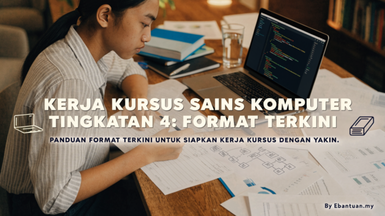 Kerja Kursus Sains Komputer Tingkatan 4: Format Terkini