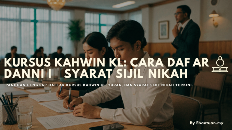Kursus Kahwin KL: Cara Daftar dan Syarat Sijil Nikah
