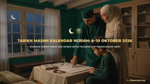 Tarikh Masihi Kalendar Hijrah: 6-10 Oktober 2026