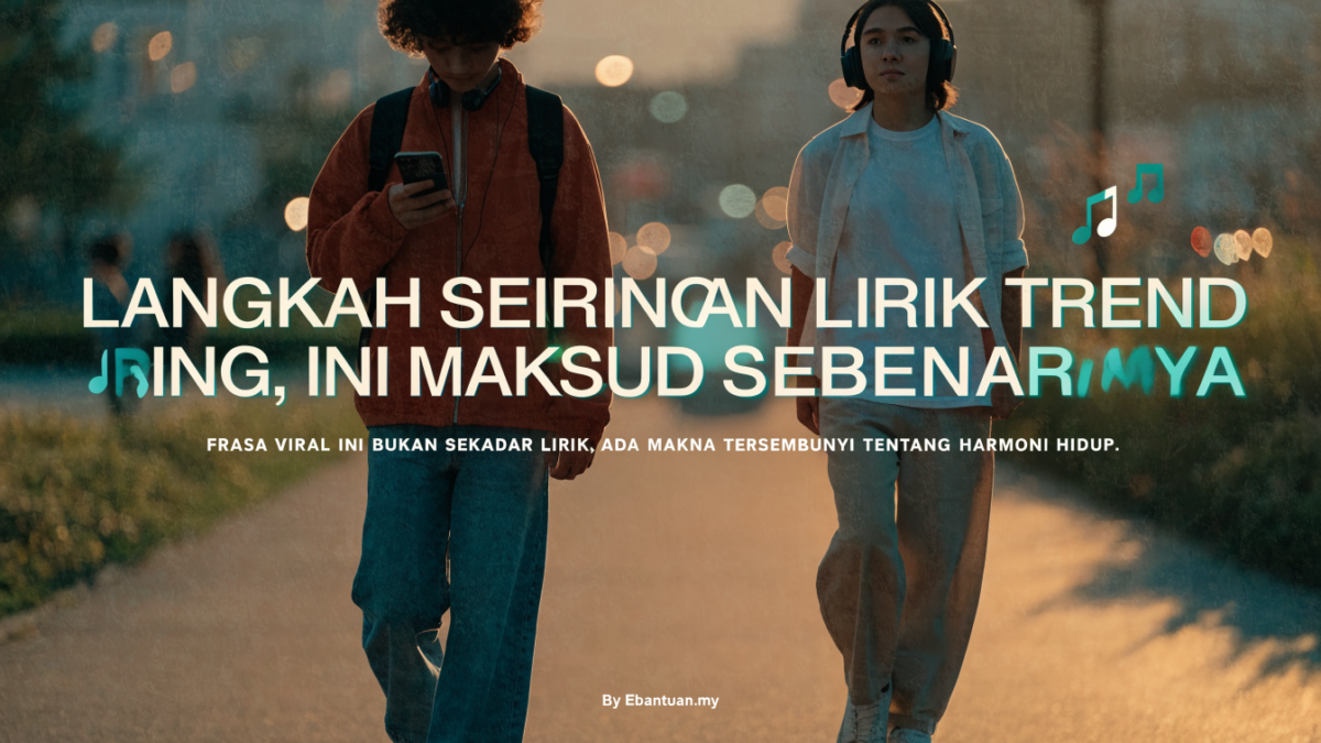Langkah Seiringan Lirik Trending, Ini Maksud Sebenarnya