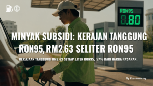Minyak Subsidi: Kerajaan Tanggung RM2.63 Seliter RON95
